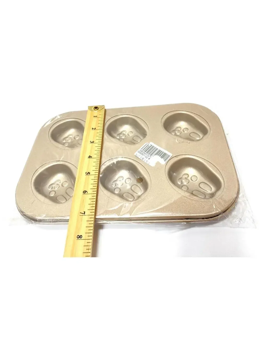 Mini Bunny Cake Pan Cute Little Easter Rabbit Cupcake Cake Mold, 6 Hold, New